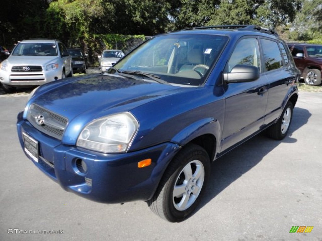 2006 Tucson GL - Nautical Blue Metallic / Beige photo #1