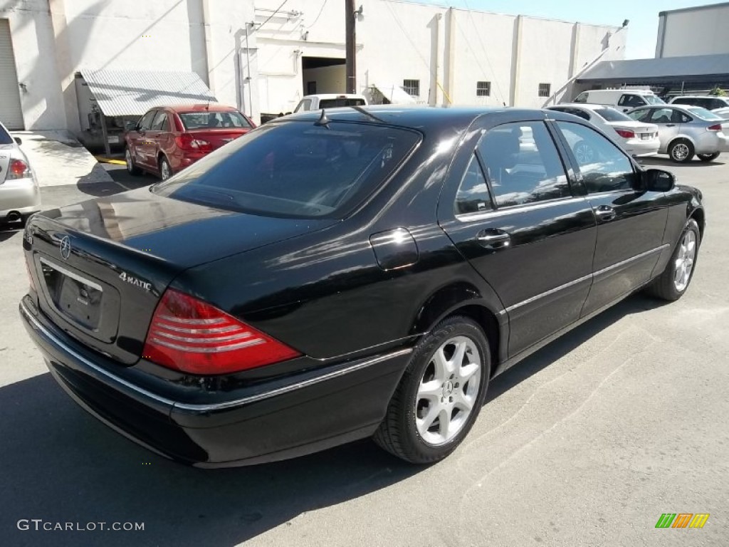 2004 S 430 4Matic Sedan - Black / Charcoal photo #6