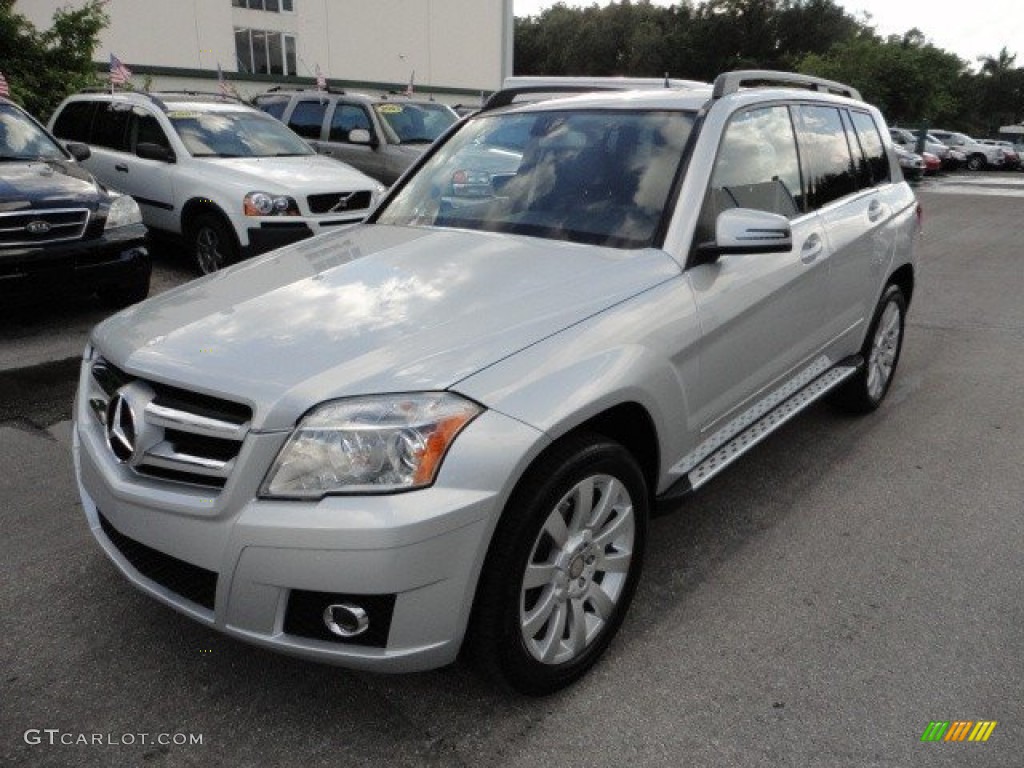 Iridium Silver Metallic 2010 Mercedes-Benz GLK 350 4Matic Exterior Photo #57917248