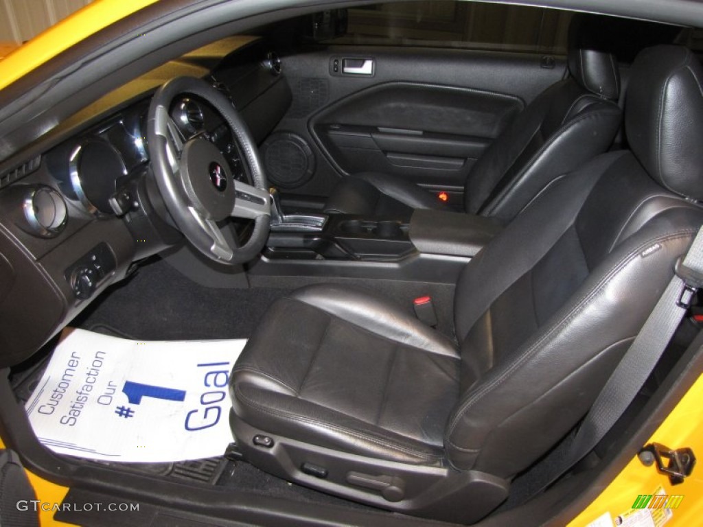 2008 Mustang V6 Premium Coupe - Grabber Orange / Dark Charcoal photo #9