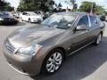 Umbria Gray Metallic 2007 Infiniti M 35 Sedan Exterior