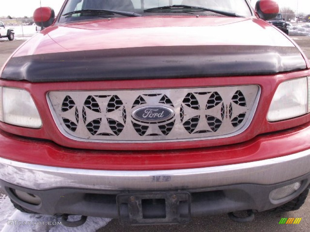 1999 Ford F150 XLT Extended Cab 4x4 Custom Grill Photo #57918364