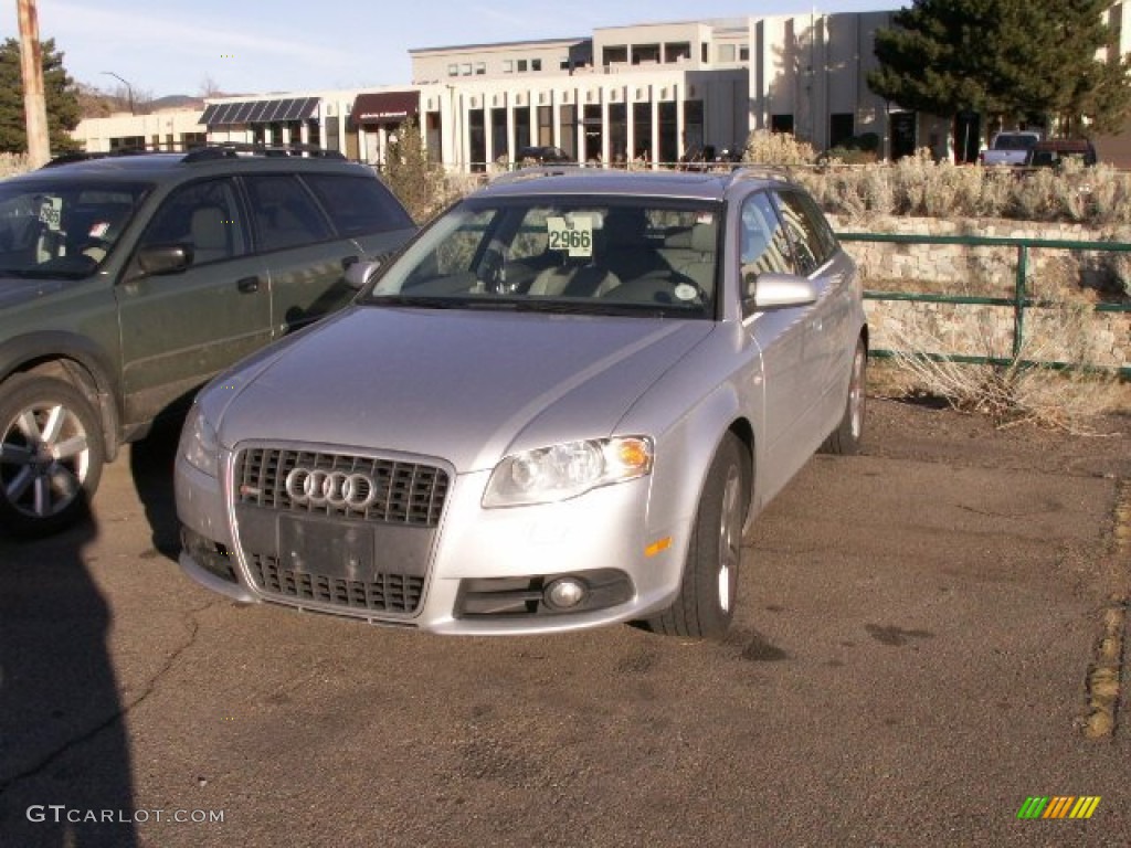 2008 A4 2.0T quattro Avant - Light Silver Metallic / Light Gray photo #1