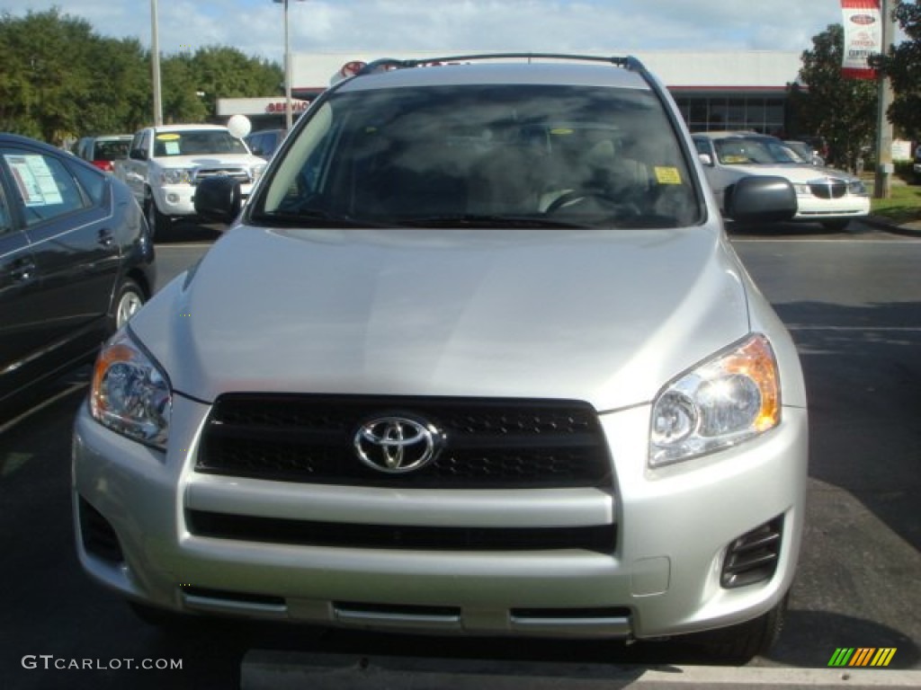 2010 RAV4 I4 - Classic Silver Metallic / Dark Charcoal photo #3