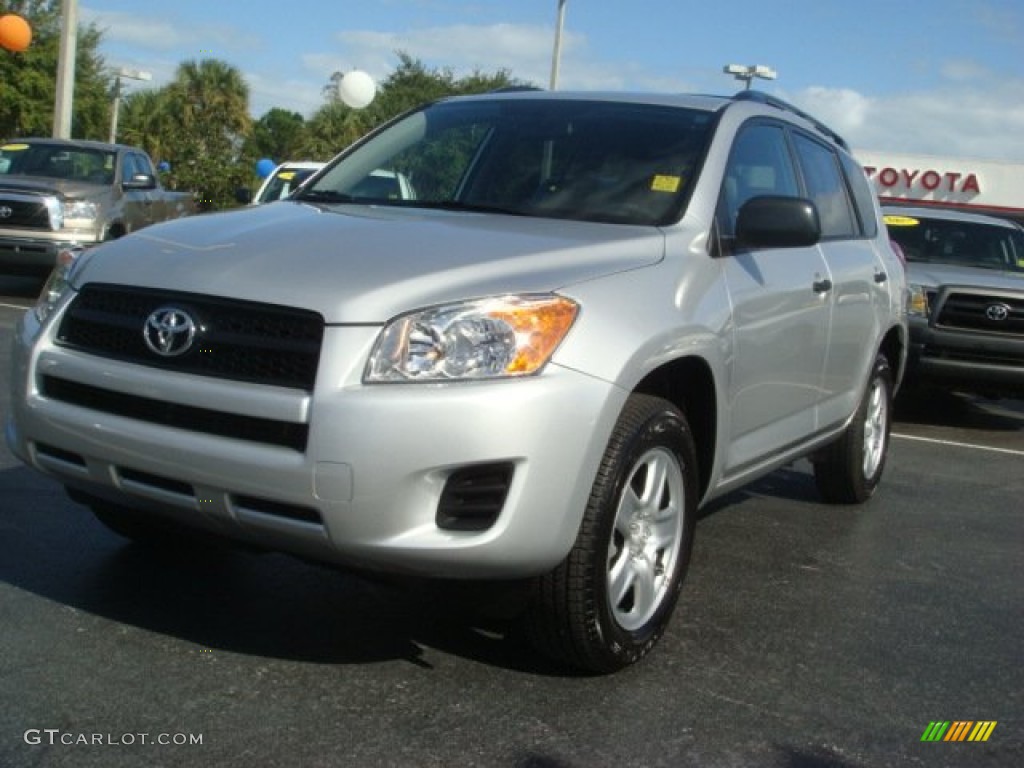2010 RAV4 I4 - Classic Silver Metallic / Dark Charcoal photo #12