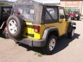 2007 Detonator Yellow Jeep Wrangler X 4x4  photo #3
