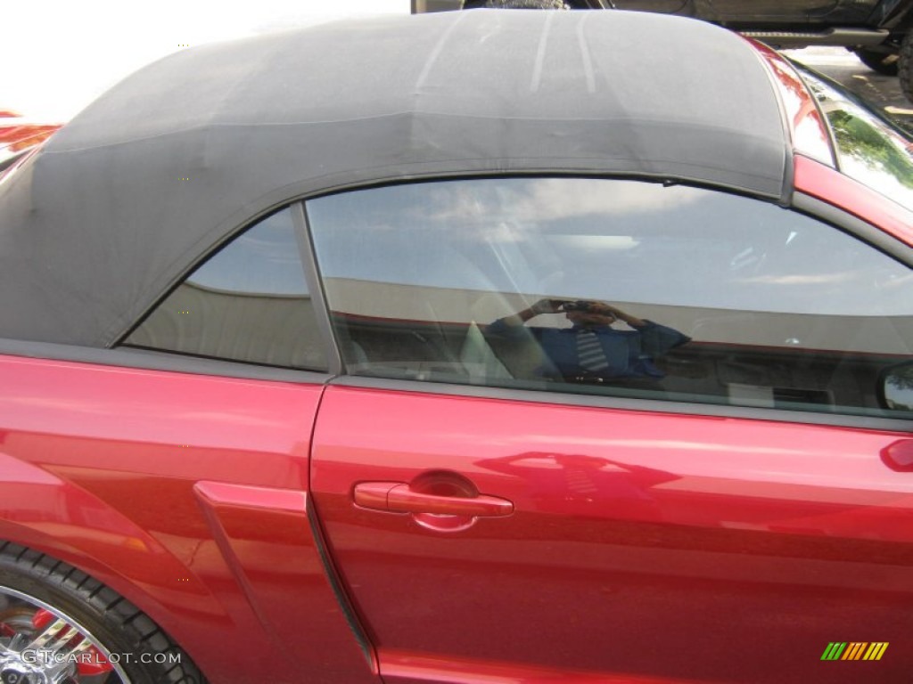 2007 Mustang GT/CS California Special Convertible - Redfire Metallic / Black/Dove Accent photo #18