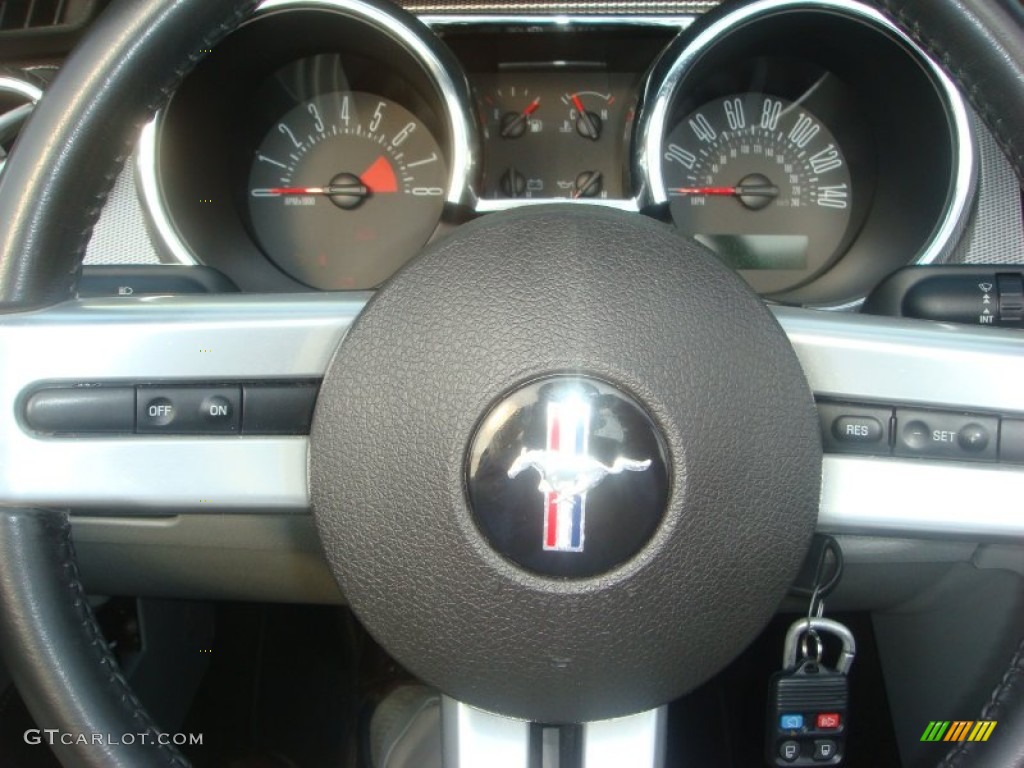 2007 Mustang GT/CS California Special Convertible - Redfire Metallic / Black/Dove Accent photo #22