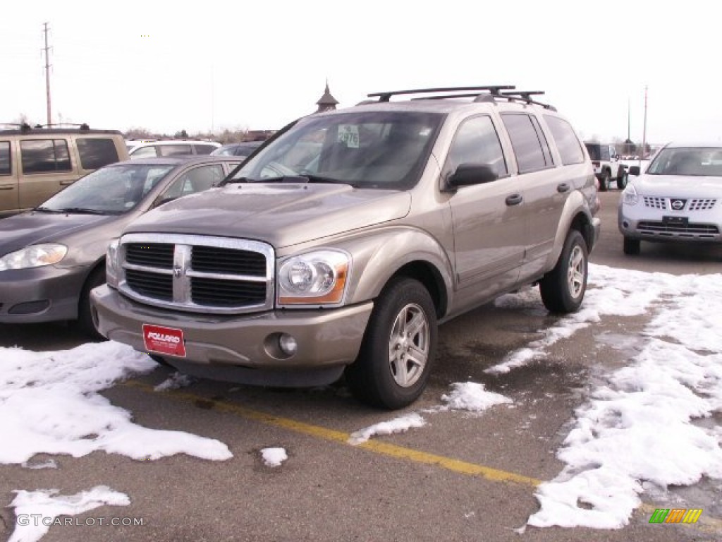 2005 Durango SLT 4x4 - Light Khaki Metallic / Dark Khaki/Light Graystone photo #1