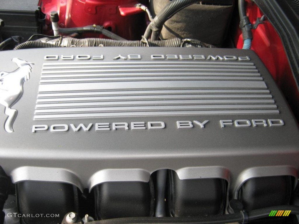 2007 Mustang GT/CS California Special Convertible - Redfire Metallic / Black/Dove Accent photo #36