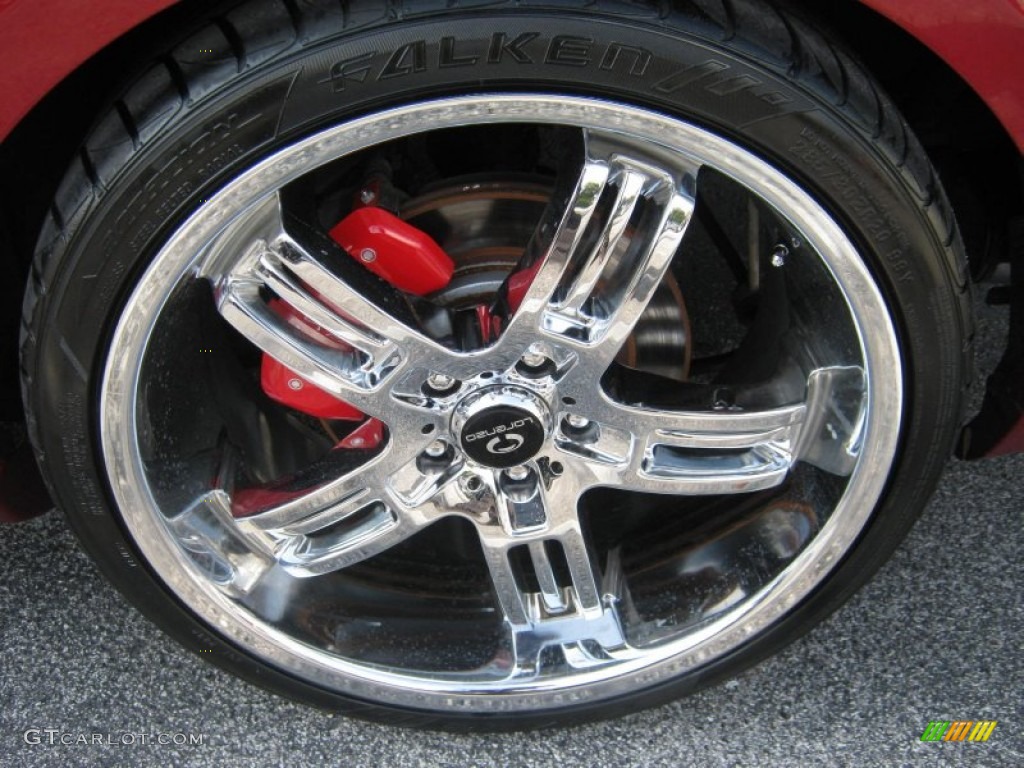 2007 Mustang GT/CS California Special Convertible - Redfire Metallic / Black/Dove Accent photo #42
