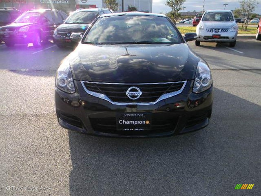 2011 Altima 2.5 S Coupe - Crimson Black / Charcoal photo #2