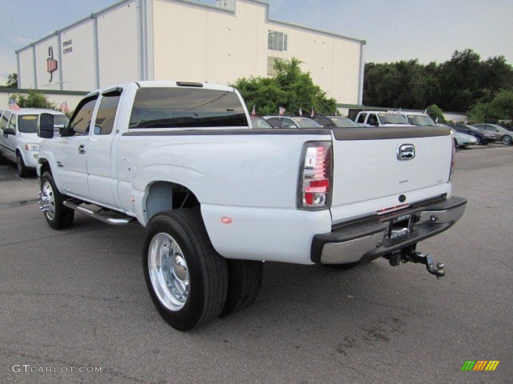 Summit White 2007 Chevrolet Silverado 3500HD Classic LS Crew Cab Dually Exterior Photo #57921814