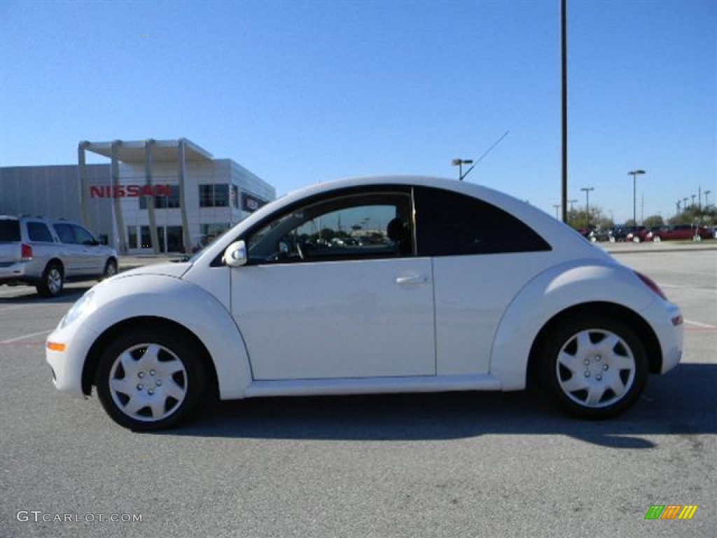 2010 New Beetle 2.5 Coupe - Candy White / Black photo #8