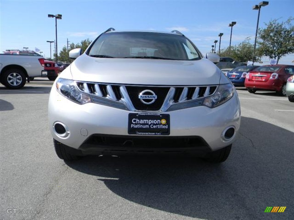 2009 Murano S AWD - Brilliant Silver Metallic / Black photo #2