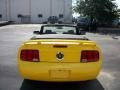 Screaming Yellow - Mustang V6 Premium Convertible Photo No. 4
