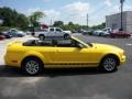 2006 Screaming Yellow Ford Mustang V6 Premium Convertible  photo #6