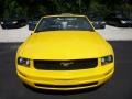 Screaming Yellow - Mustang V6 Premium Convertible Photo No. 8