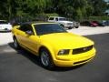 Screaming Yellow - Mustang V6 Premium Convertible Photo No. 10
