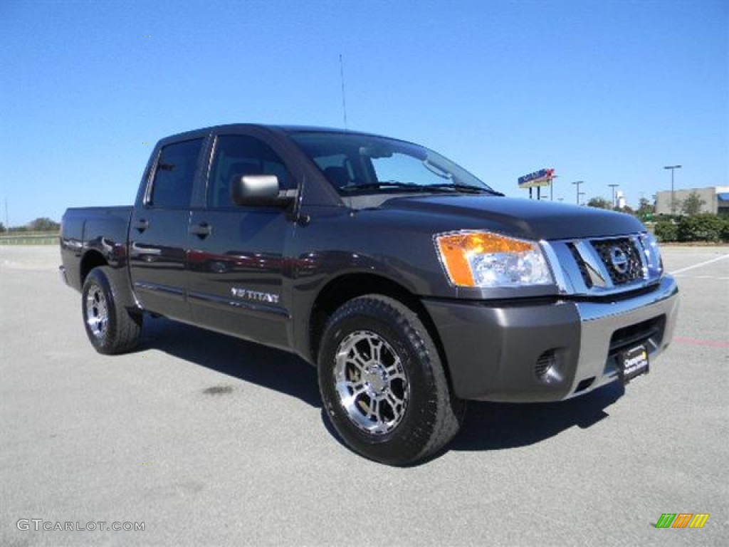 2009 Nissan Titan SE Crew Cab Custom Wheels Photo #57923683