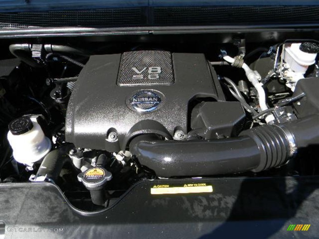 2009 Nissan Titan SE Crew Cab Engine Photos