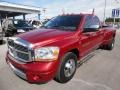 Inferno Red Crystal Pearl 2006 Dodge Ram 3500 Laramie Quad Cab Dually