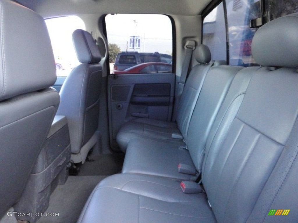 Medium Slate Gray Interior 2006 Dodge Ram 3500 Laramie Quad Cab Dually Photo #57923899