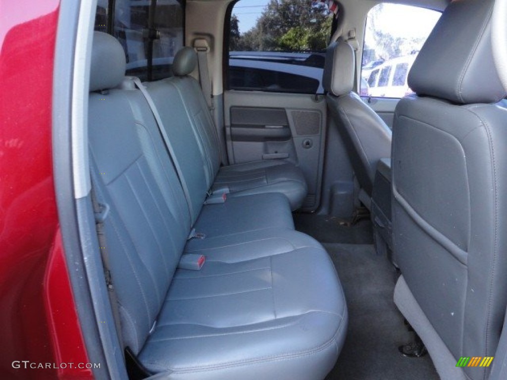 Medium Slate Gray Interior 2006 Dodge Ram 3500 Laramie Quad Cab Dually Photo #57923908