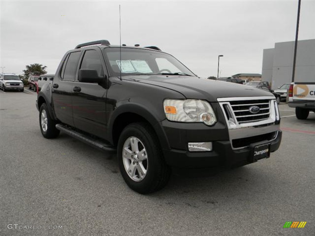 Alloy Grey Metallic 2007 Ford Explorer Sport Trac XLT Exterior Photo #57925345