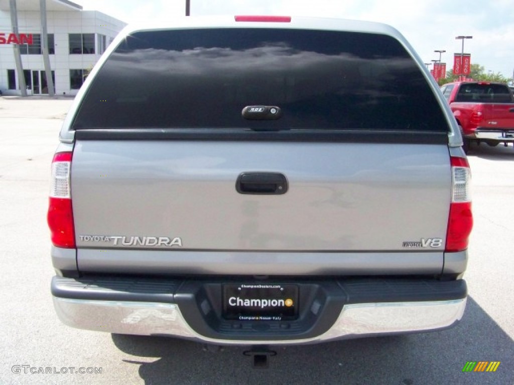 2005 Tundra SR5 Double Cab - Phantom Gray Pearl / Dark Gray photo #6