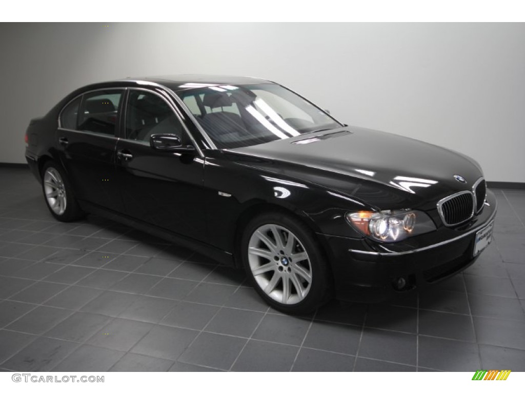 Jet Black BMW 7 Series