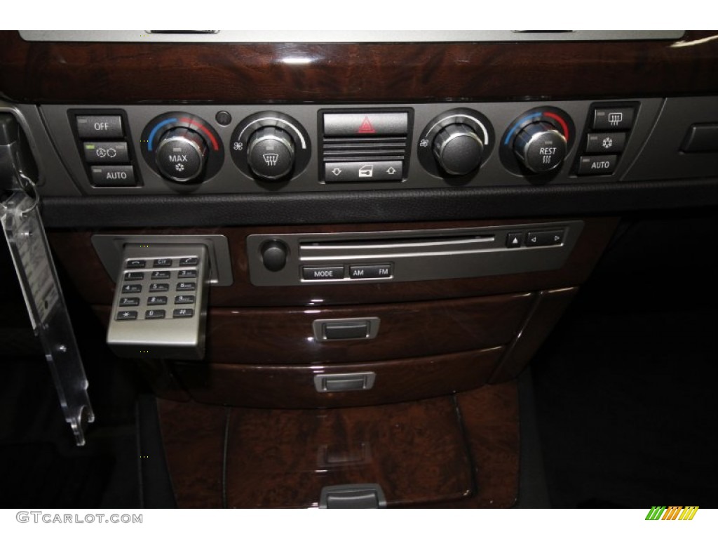 2006 7 Series 750Li Sedan - Jet Black / Black/Black photo #26