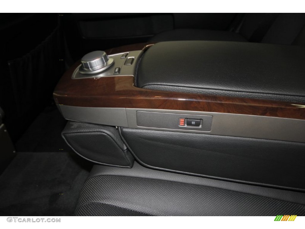2006 7 Series 750Li Sedan - Jet Black / Black/Black photo #37