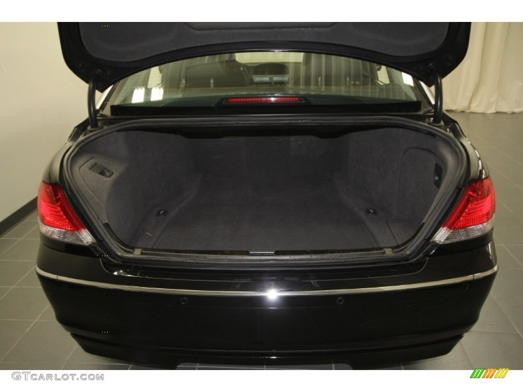 2006 7 Series 750Li Sedan - Jet Black / Black/Black photo #41