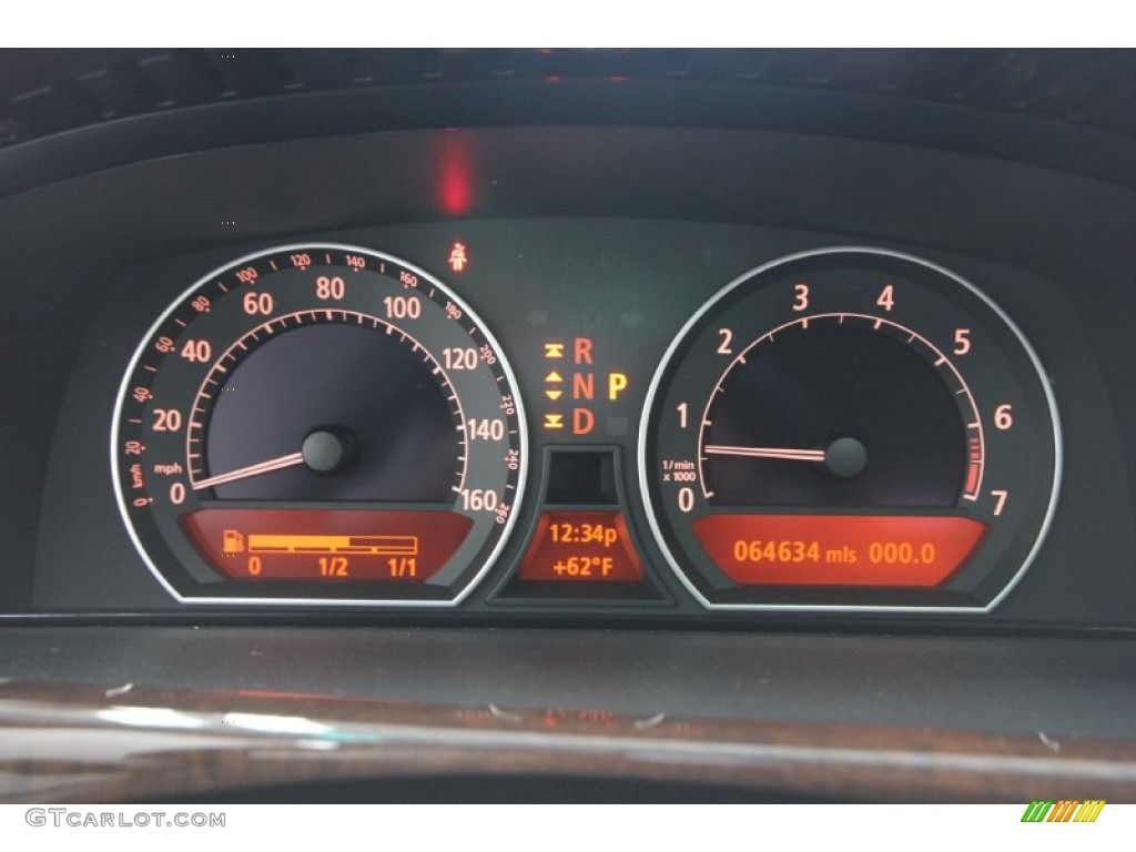 2006 7 Series 750Li Sedan - Jet Black / Black/Black photo #53