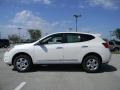 2012 Pearl White Nissan Rogue S  photo #6
