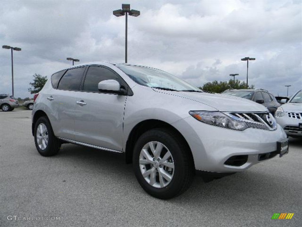 2012 Murano S - Brilliant Silver / Black photo #3