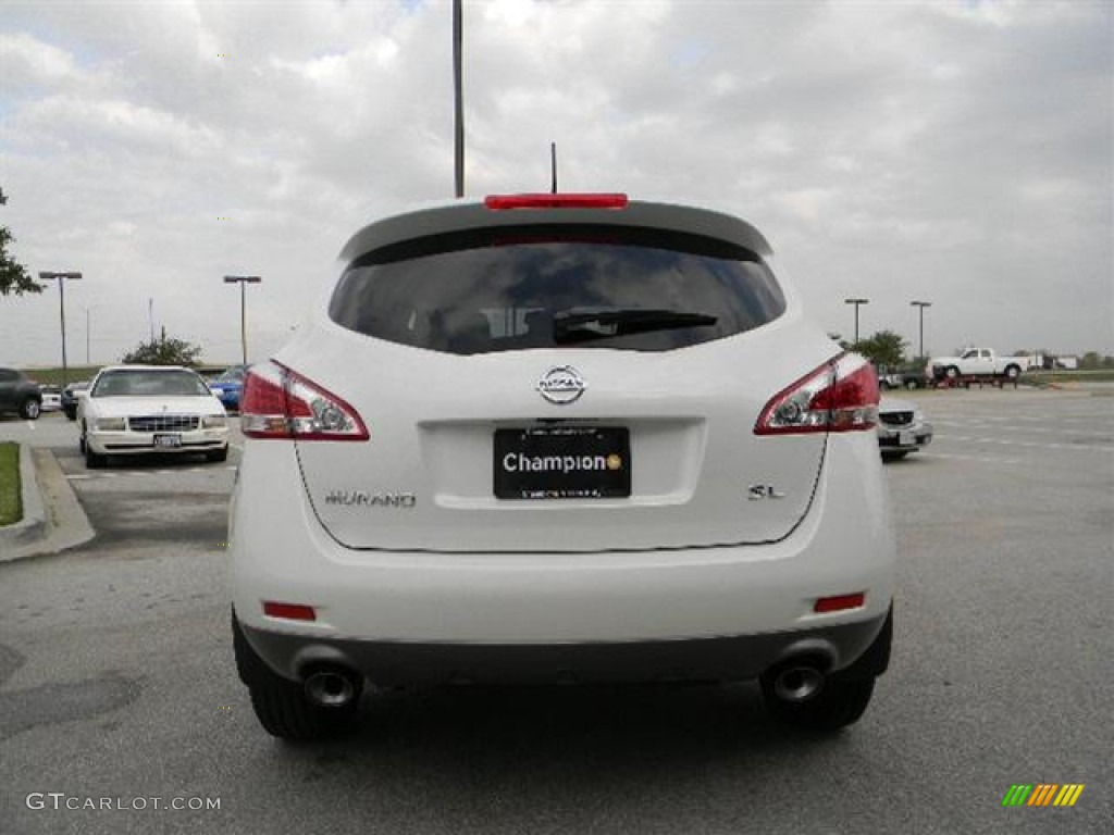 2012 Murano SL - Pearl White / Beige photo #5