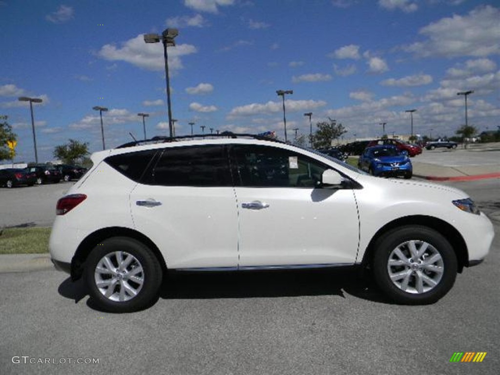 2012 Murano SV - Pearl White / Beige photo #4