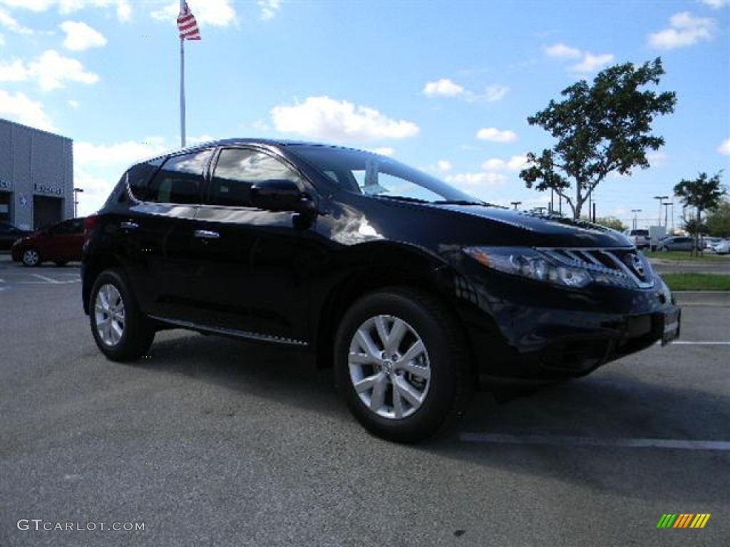 2012 Murano S - Super Black / Black photo #3