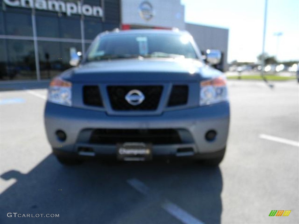 2012 Armada SV - Lakeshore Slate Blue / Almond photo #2
