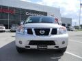 2012 Brilliant Silver Nissan Armada Platinum  photo #2