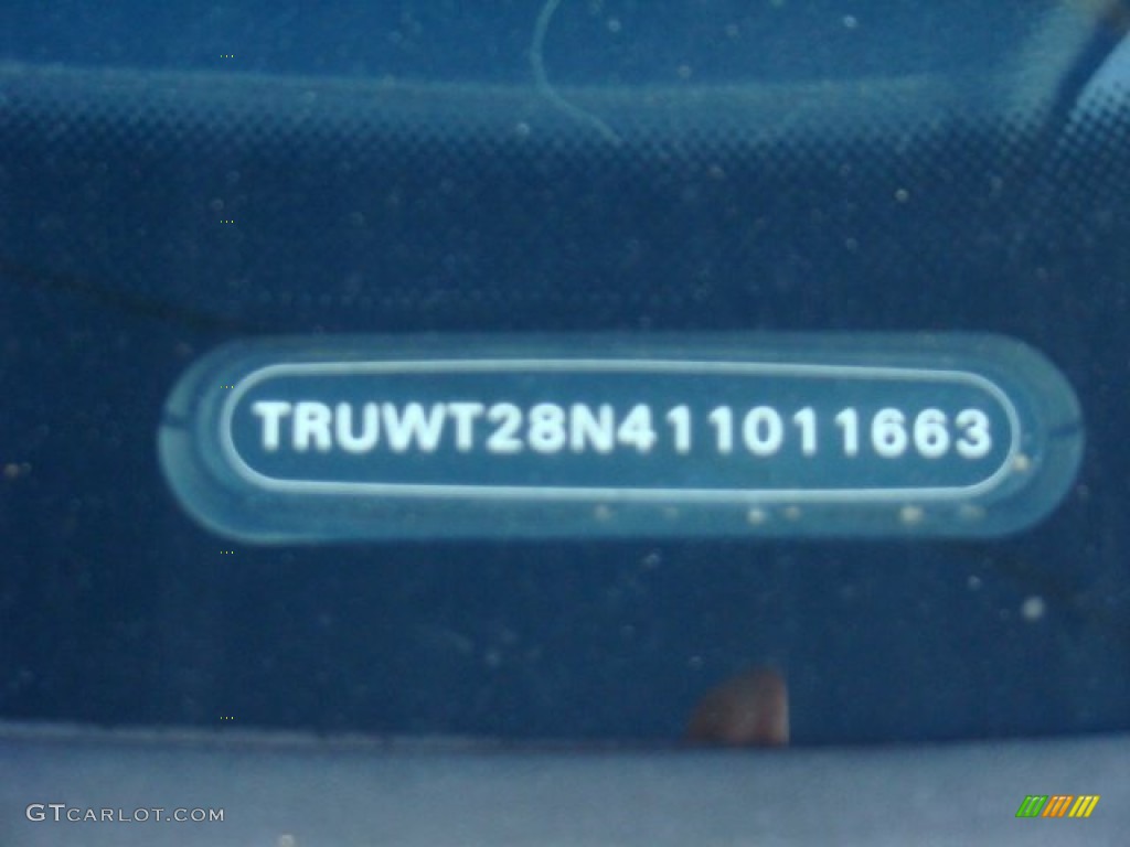 2001 TT 1.8T quattro Coupe - Amulet Red / Ebony Black photo #10