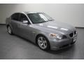 2005 Silver Grey Metallic BMW 5 Series 525i Sedan  photo #1