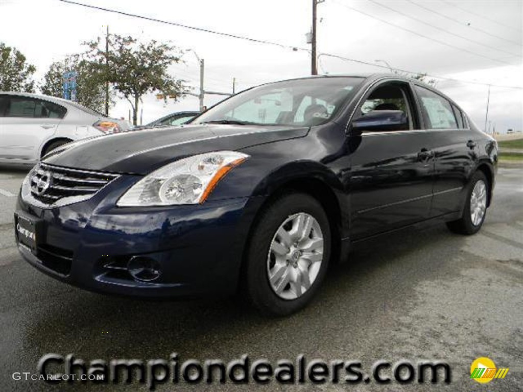 2012 Altima 2.5 S - Navy Blue / Charcoal photo #1