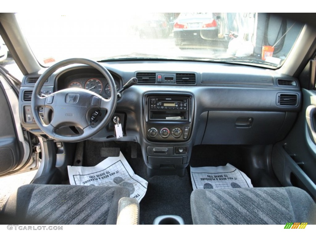 2001 CR-V EX 4WD - Satin Silver Metallic / Dark Gray photo #7