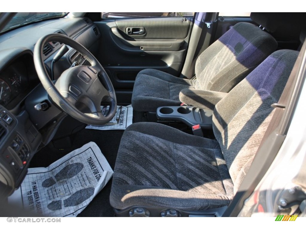 2001 CR-V EX 4WD - Satin Silver Metallic / Dark Gray photo #9