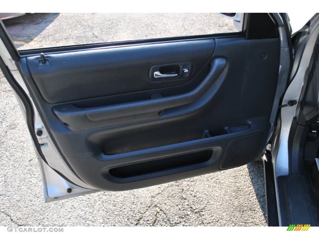 2001 CR-V EX 4WD - Satin Silver Metallic / Dark Gray photo #13