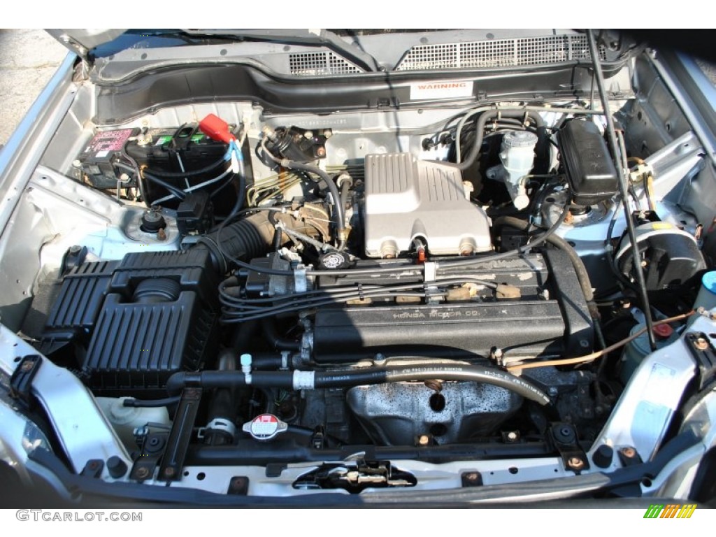 2001 CR-V EX 4WD - Satin Silver Metallic / Dark Gray photo #15
