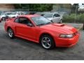 Performance Red 2001 Ford Mustang GT Coupe Exterior